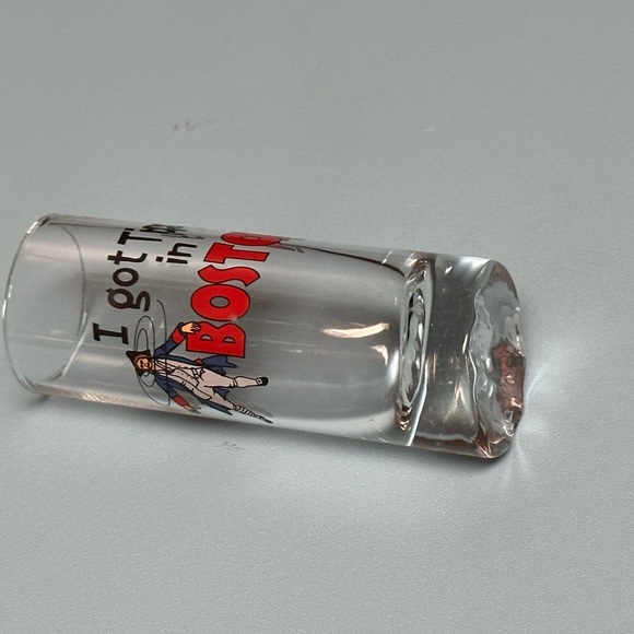 Rare I Got Tipsy In Boston Tilted Shot Glass - Picture 5 of 6